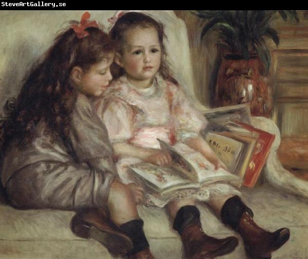 Pierre Renoir Portrait of Children(The  Children of Martial Caillebotte)